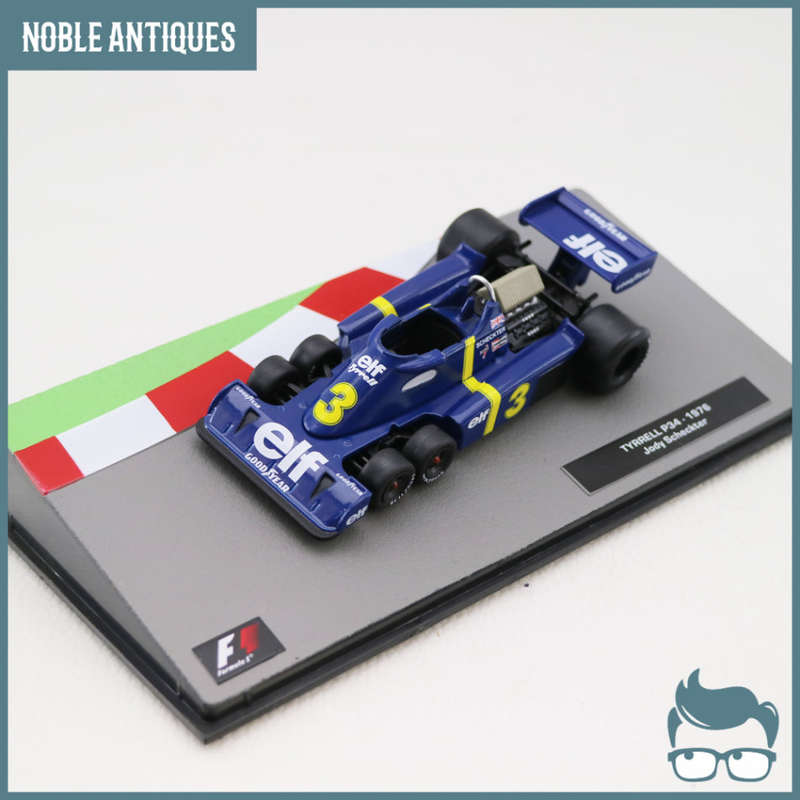 Detailed Acrylic Boxed Die Cast Metal F1 1976 Tyrrell P34!!!