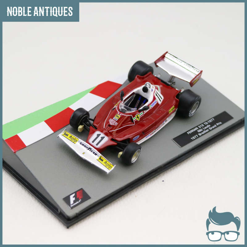 Detailed Acrylic Boxed Die Cast Metal F1 1977 Ferrari 312 T2!!!