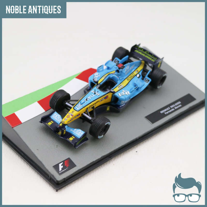 Detailed Acrylic Boxed Die Cast Metal F1 2005 Renault R25!!!