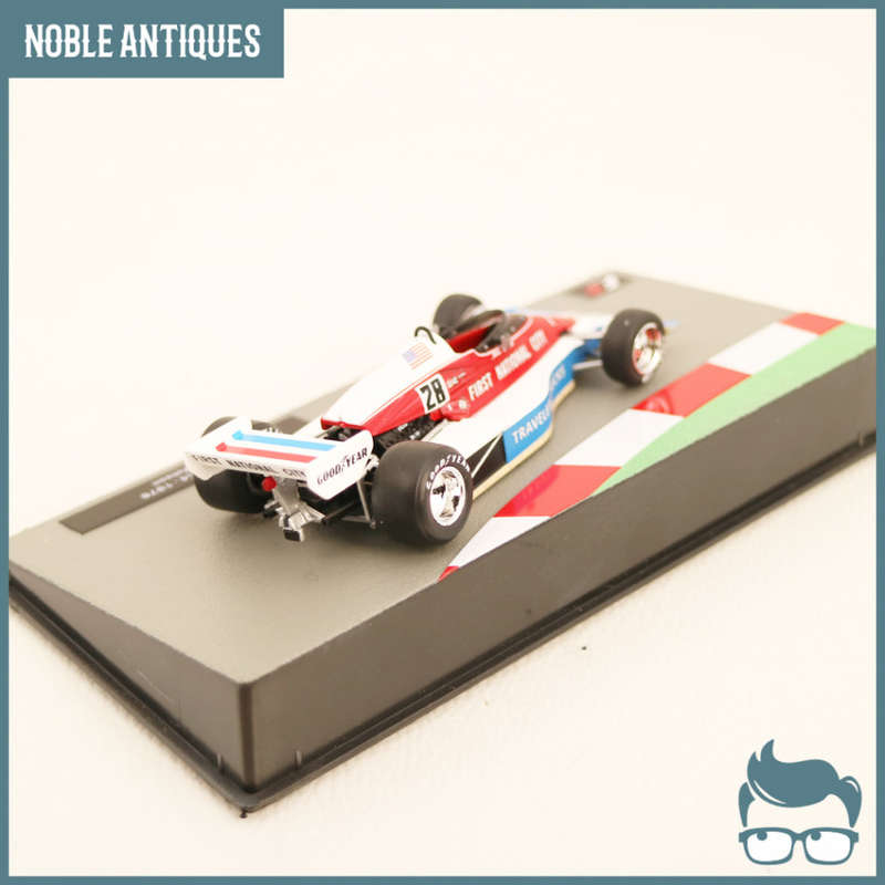 Detailed Acrylic Boxed Die Cast Metal F1 1976 Penske PC4!!!