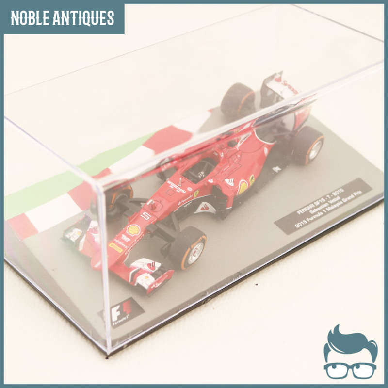 Detailed Acrylic Boxed Die Cast Metal F1 2015 Ferrari SF15!!!