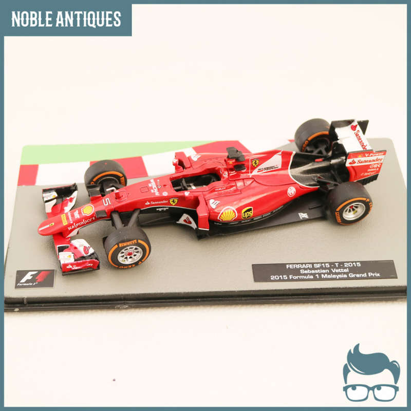 Detailed Acrylic Boxed Die Cast Metal F1 2015 Ferrari SF15!!!