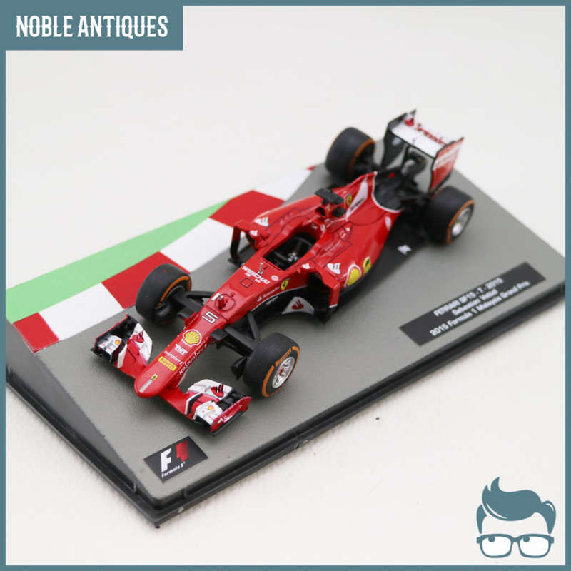 Detailed Acrylic Boxed Die Cast Metal F1 2015 Ferrari SF15!!!