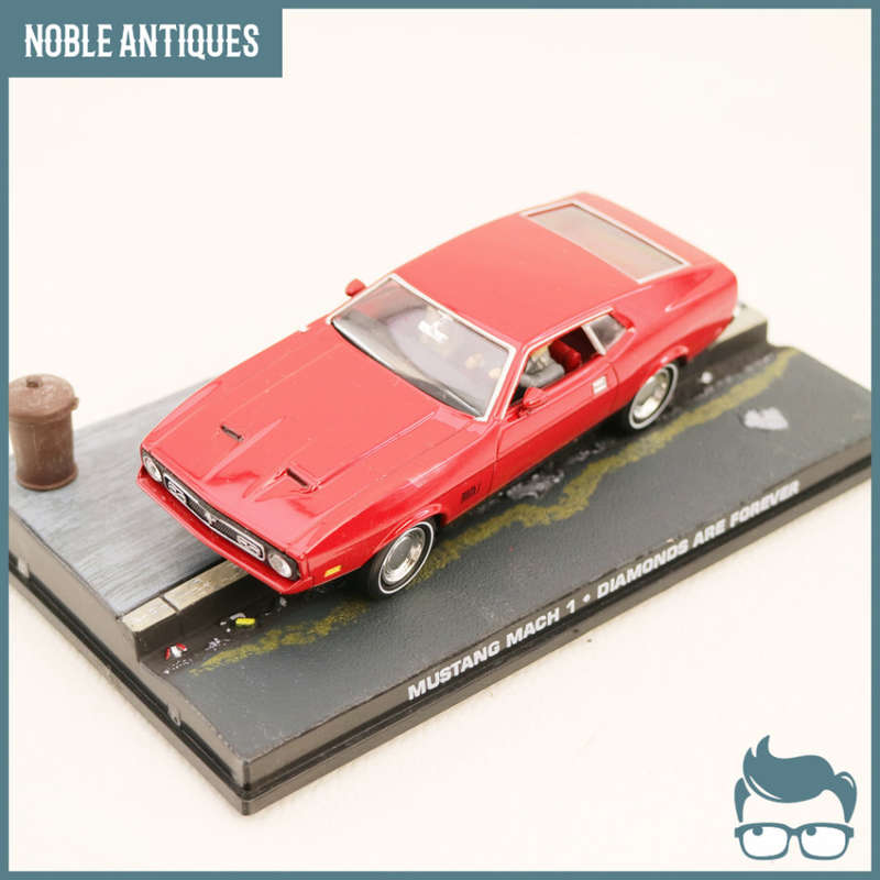James Bond Detailed Acrylic Boxed Die Cast Metal Mustang Mach1!!!