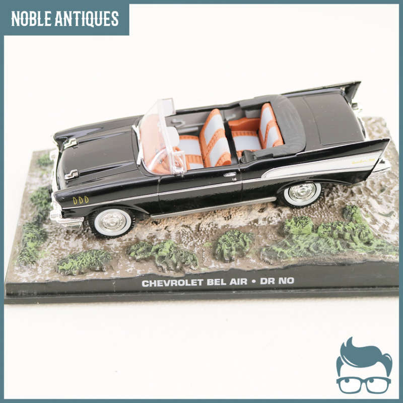 James Bond Detailed Acrylic Boxed Die Cast Metal Chevrolet Bel Air!!!
