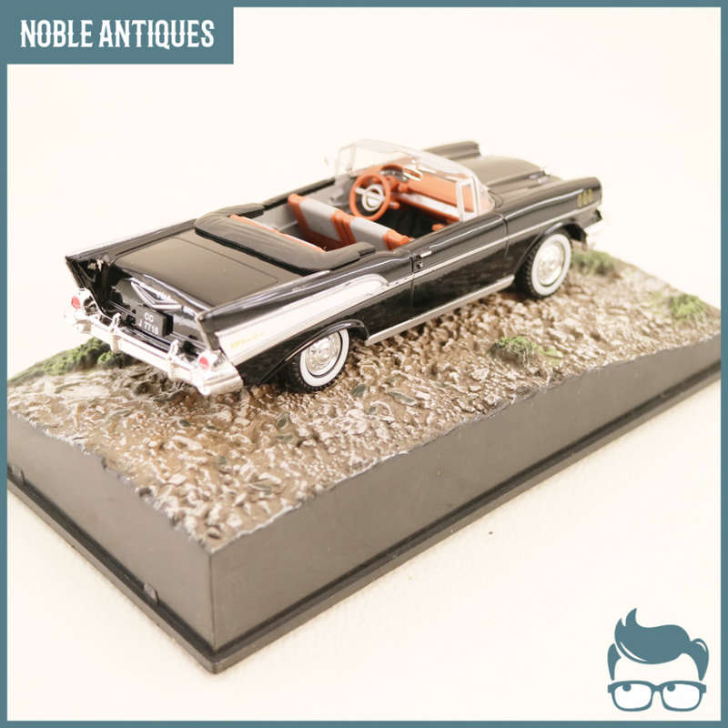 James Bond Detailed Acrylic Boxed Die Cast Metal Chevrolet Bel Air!!!