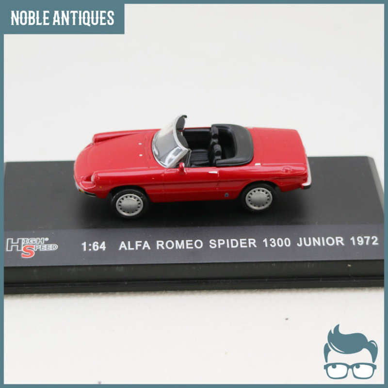 Detailed Acrylic Cased Die Cast Metal Alfa Romeo Spider 1300!!!