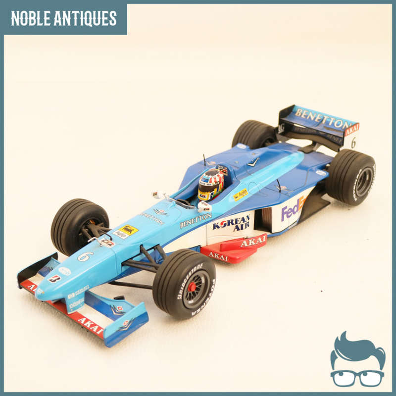 Highly Detailed Minichamps Scale 1:18 Die Cast Metal F1 Benetton Playlife B198!!