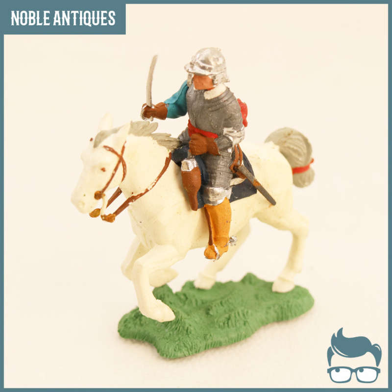 RARE!!! Vintage 1970's Britains Military Soldier on Horseback!!!