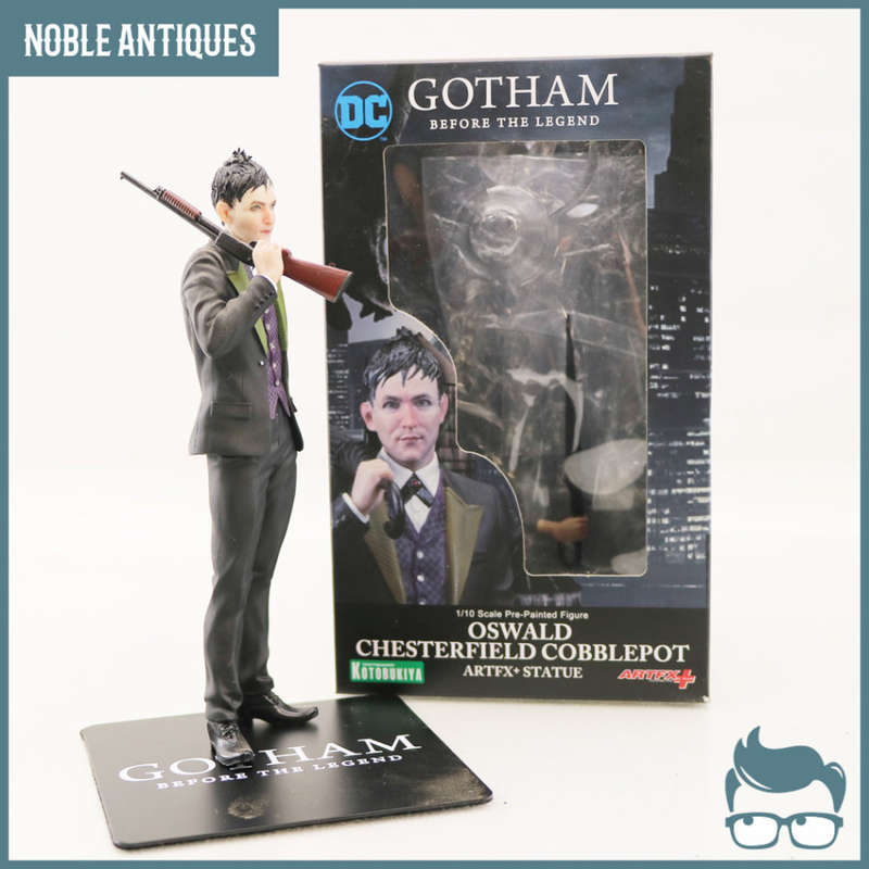 Original Boxed DC Kotobukiya Gotham Oswald Cobblepot Statue!!!