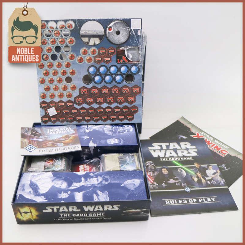 Original Boxed Star Wars 2 Player Card Game!!!