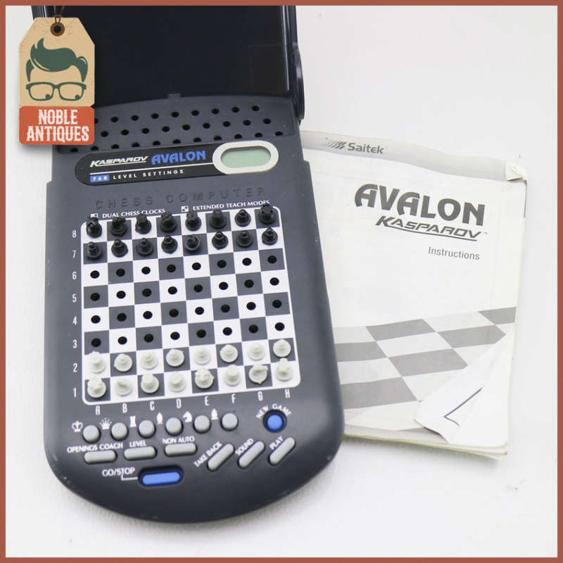 Original Working Kasperov Avalon Pocket Chess Set!!!