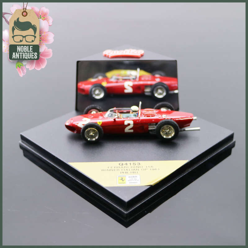 Highly Detailed Die Cast Metal Quartzo 1961 Ferrari Dino F56 Scale 1:43!!!