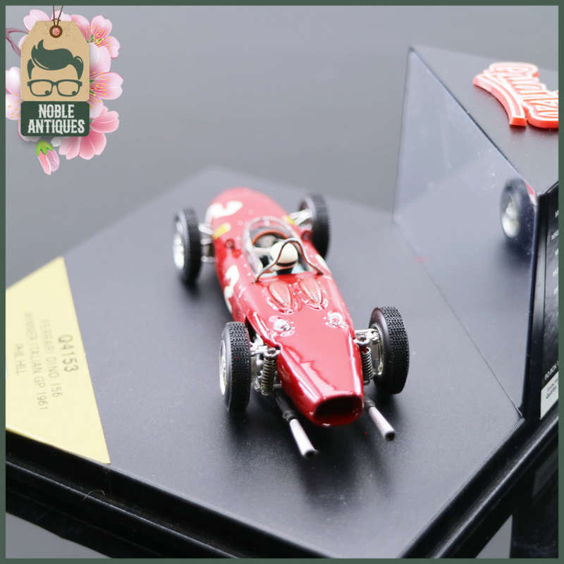 Highly Detailed Die Cast Metal Quartzo 1961 Ferrari Dino F56 Scale 1:43!!!