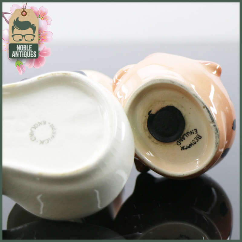 Fantastic!!! Original Beswick Laurel and Hardy Salt and Pepper Shakers!!!