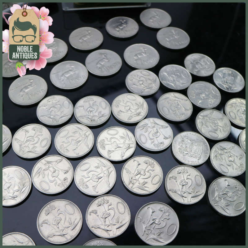 Massive Vintage SA Coin Collection!!! Bid For All!!!