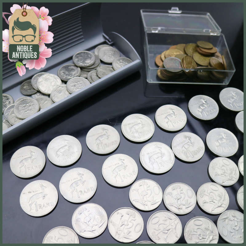 Massive Vintage SA Coin Collection!!! Bid For All!!!