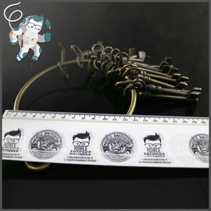 Large Vintage Brass Key Collection!!!