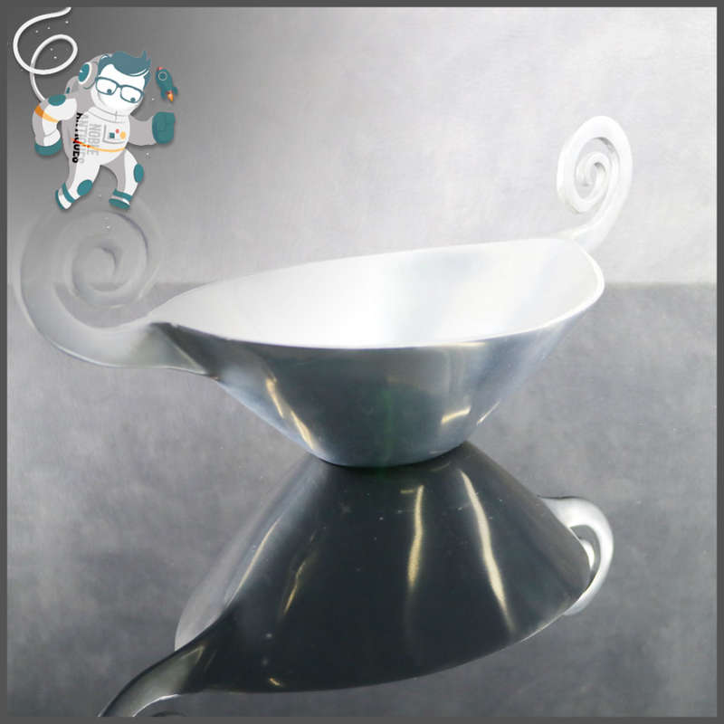 Large Cast Metal Functional Art Fruit Bowl!!!