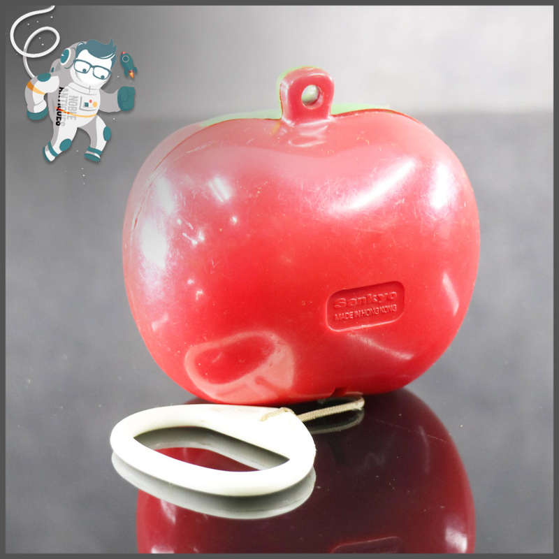 RARE!!! 1970's Hard Plastic Musical Moving Eyes Baby Pull Toy!!!