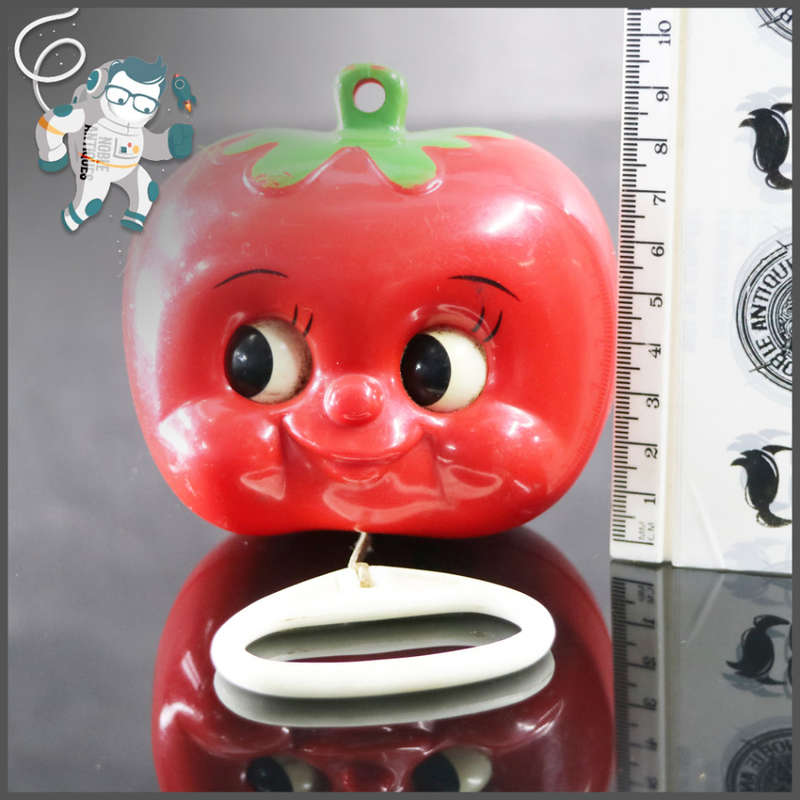 RARE!!! 1970's Hard Plastic Musical Moving Eyes Baby Pull Toy!!!
