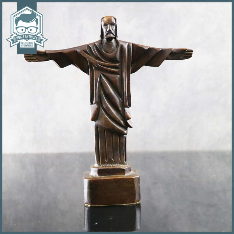Original Wood Carved Christ The Redeemer Statue!!!