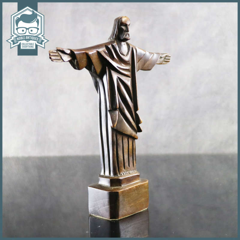 Original Wood Carved Christ The Redeemer Statue!!!