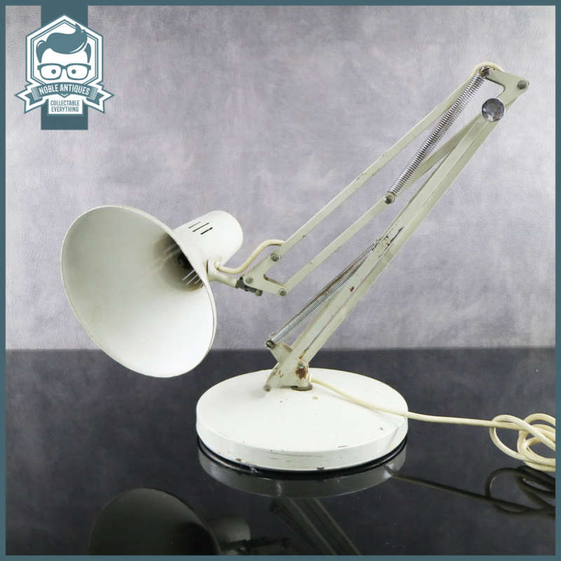 Original Vintage US Patent Industrial Swing Arm Drafting Lamp!!!!