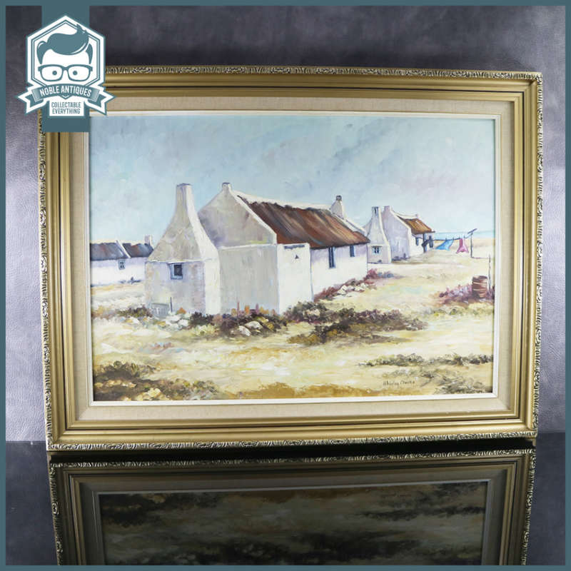 Large Framed Oil On Board Shirley Clarke Landscape!!! 850mm x 650mm