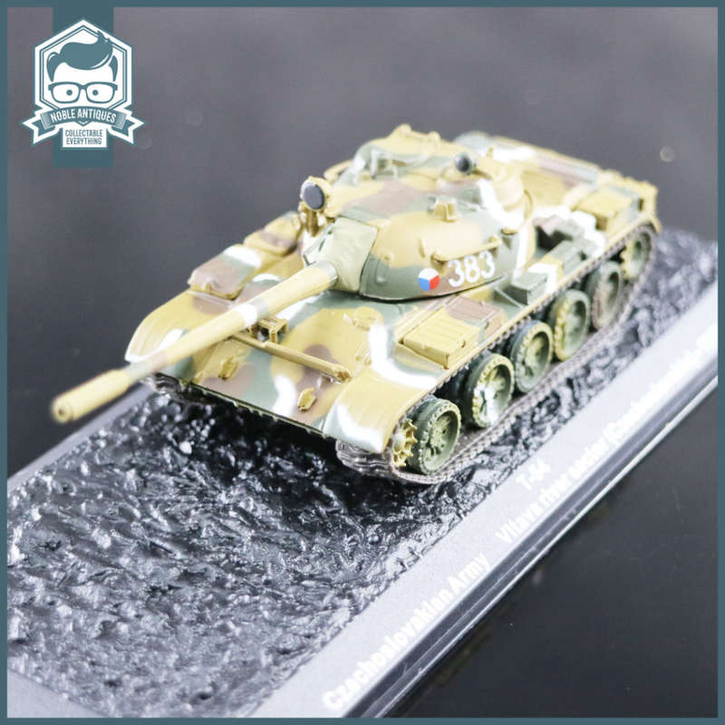 Highly Detailed Die Cast T-54 Tank Czechoslovakia 1976