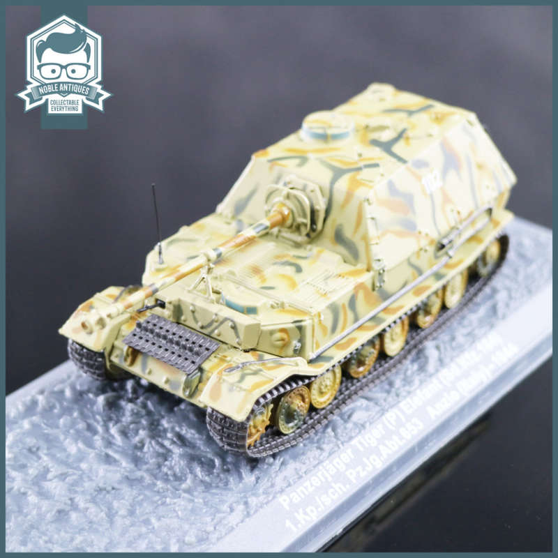 Highly Detailed Die Cast Panzerjager Tiger P Italy 1944