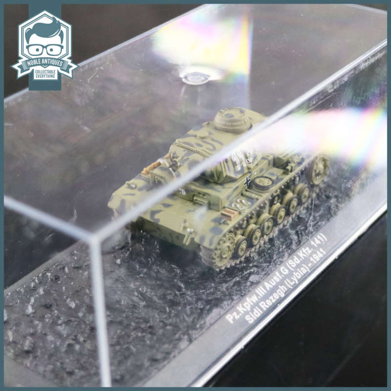 Highly Detailed Die Cast Kpfw. III Ausf.G Lybia 1941