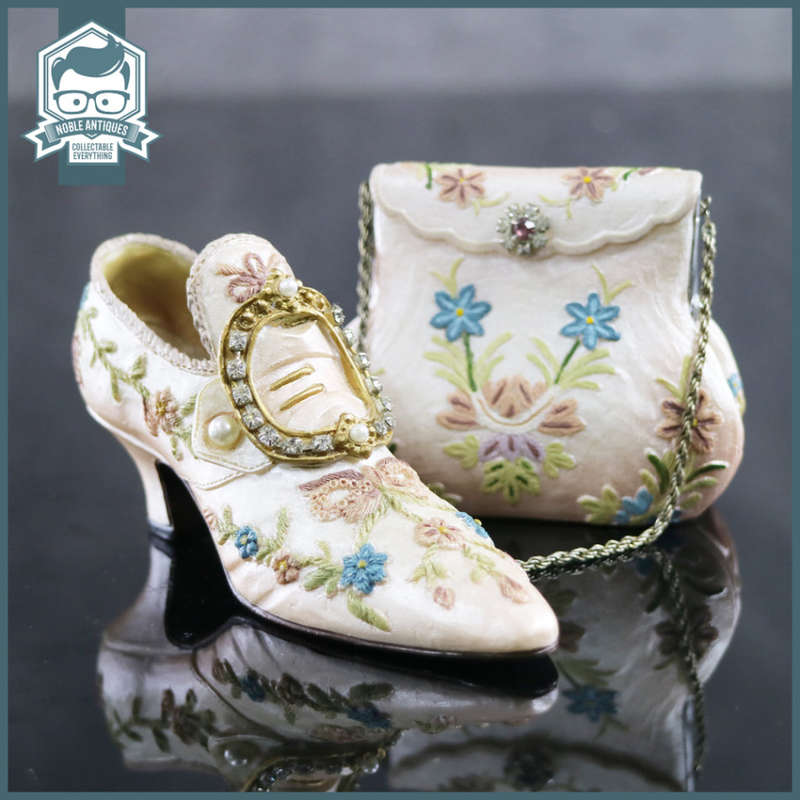 Highly Detailed Ornamental Vintage Shoe and Handbag Ornament!!!