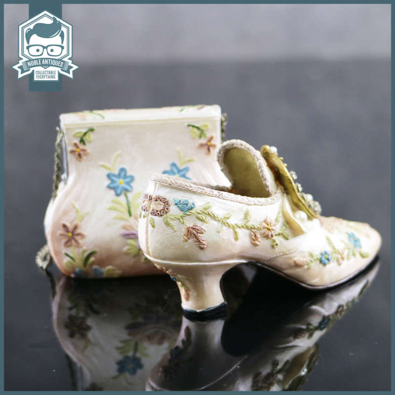 Highly Detailed Ornamental Vintage Shoe and Handbag Ornament!!!