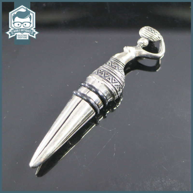 Original Andy Cartwright African Pewter Bottle Topper!!!