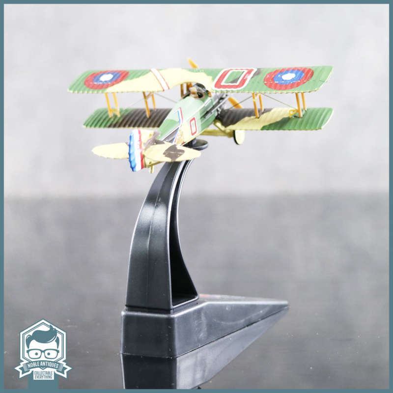 Die Cast Metal 1918 USA SPAD S.XIII Plane Scale 1:72 (Original Blister Packaged)