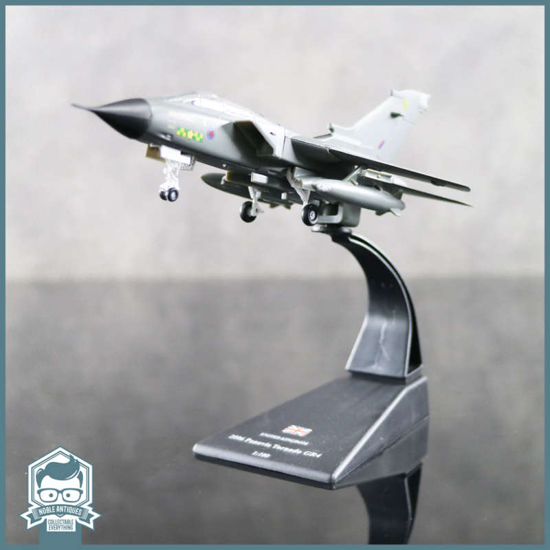 Die Cast Metal 2006 UK Panavia Tornado GR4 Plane Scale 1:100 (Original Blister Packaged)