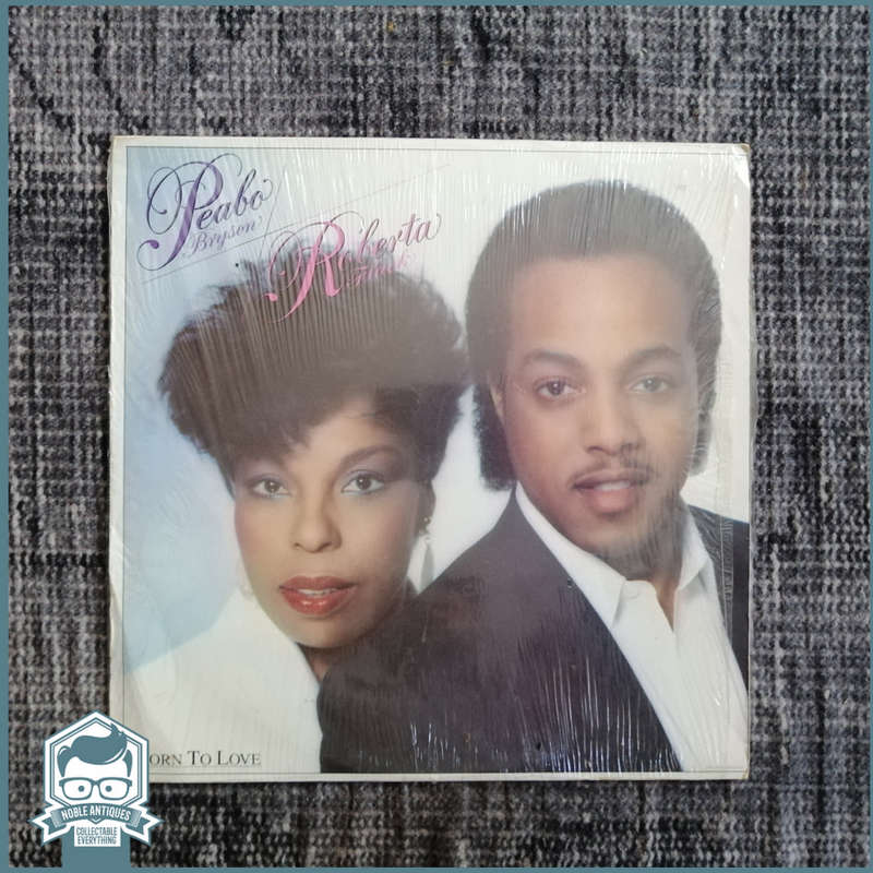 Original Peabo Bryson and Roberta Flack Born to Love LP!!!