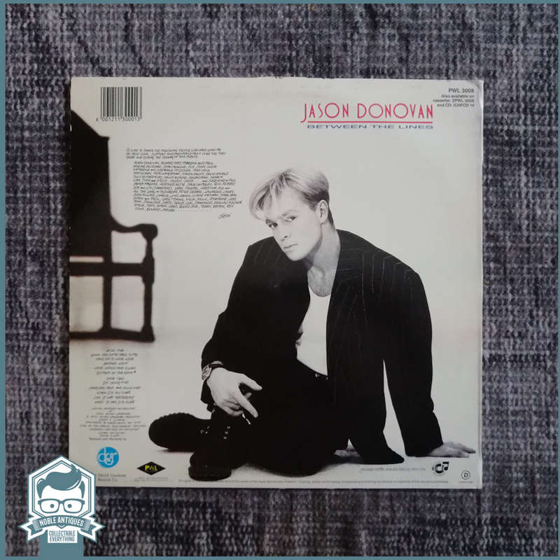 Original Jason Donovan Between The Lines LP!!!