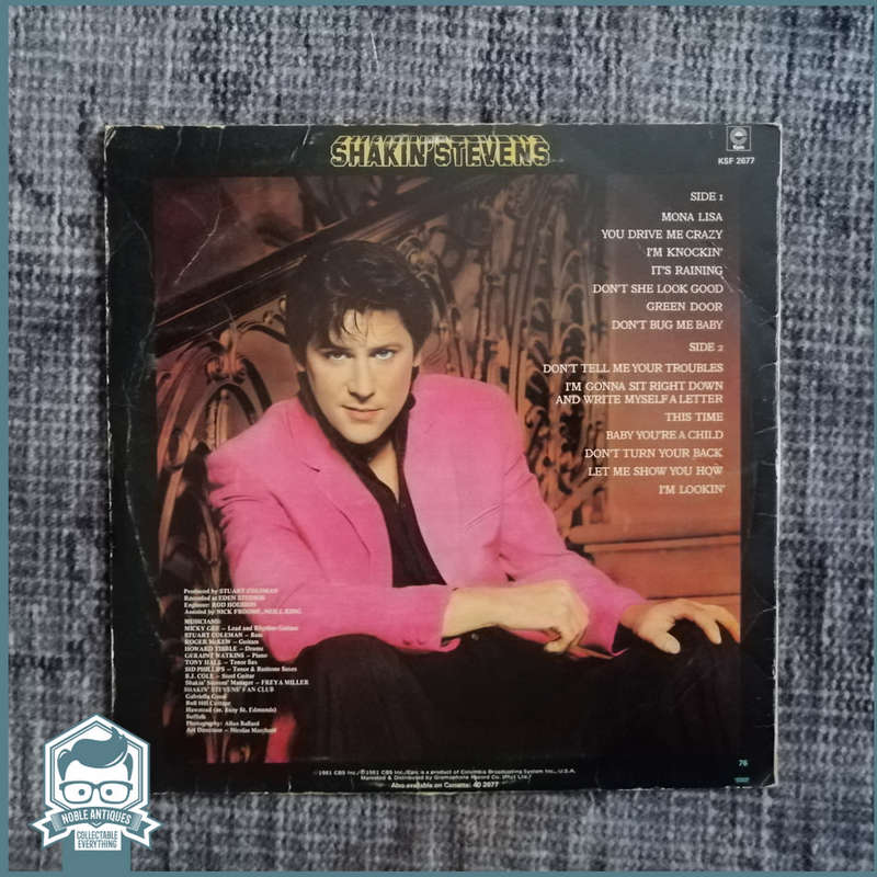 Original Shakin Stevens Shaky LP!!!