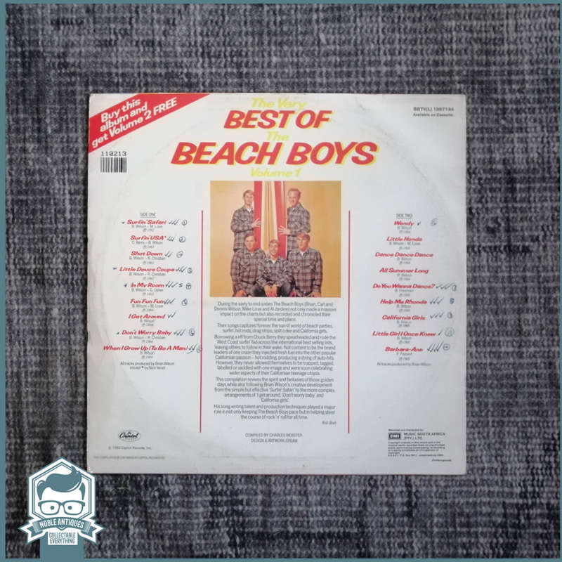 Original The Best Of The Beach Boys Volume 1 LP!!!