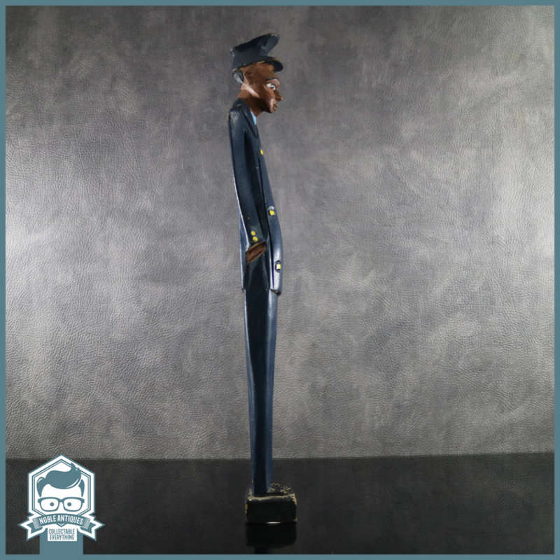 Hand Crafted Wood And Oil Painted Figure!!! Over 50cm Tall!!!