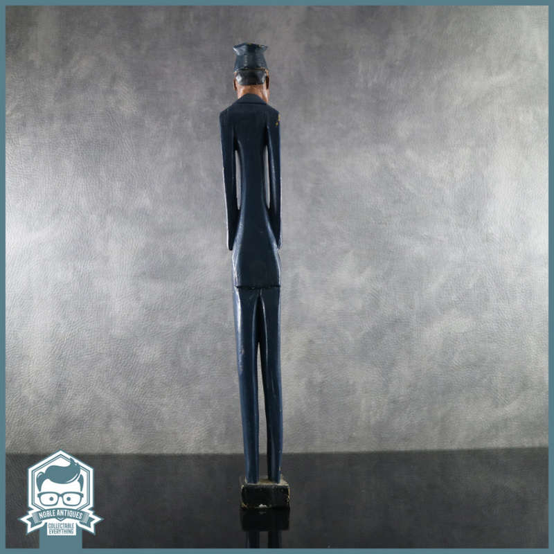 Hand Crafted Wood And Oil Painted Figure!!! Over 50cm Tall!!!