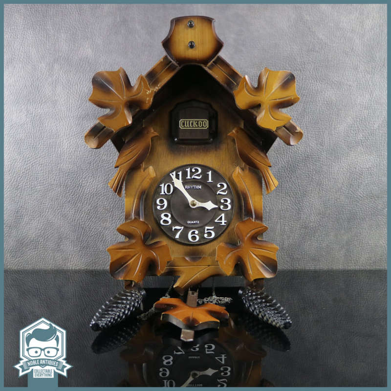 Large Rhythm Quartz Cuckoo Clock!!! Not Working, Parts or Restoration!!!
