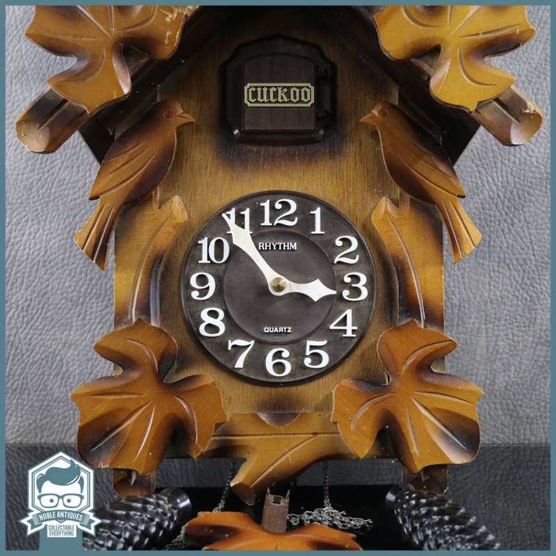 Large Rhythm Quartz Cuckoo Clock!!! Not Working, Parts or Restoration!!!