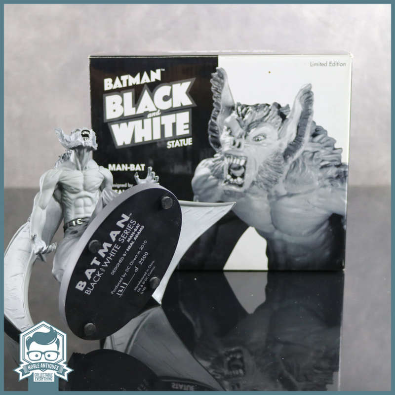 Original Boxed Limited Edition Batman B/W Series Man-Bat by Neal Adams (1211/2500)