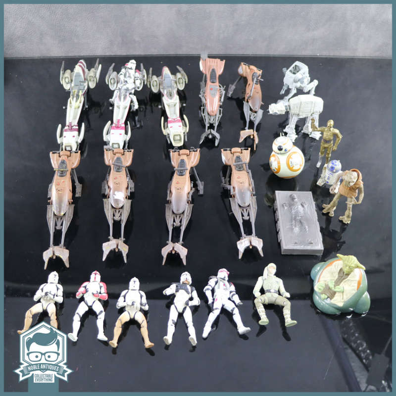 Massive Star Wars Figurine and Vehicle Collection!!! Bid For All!!!