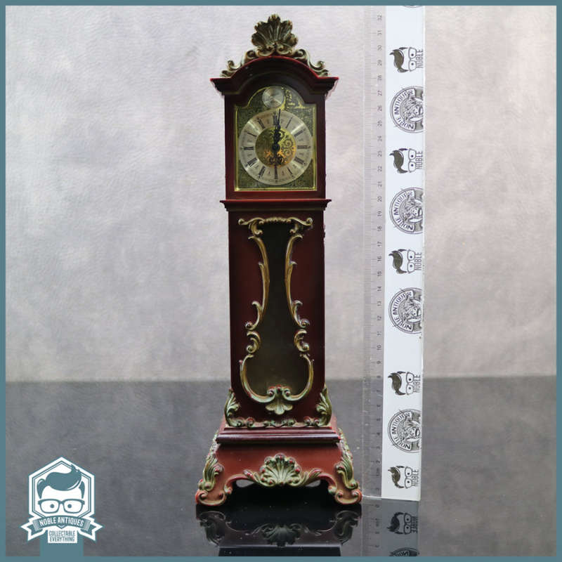 Original Vintage Schmidt 8 Day Miniature Grandfather Clock!!! Does Wind!!!