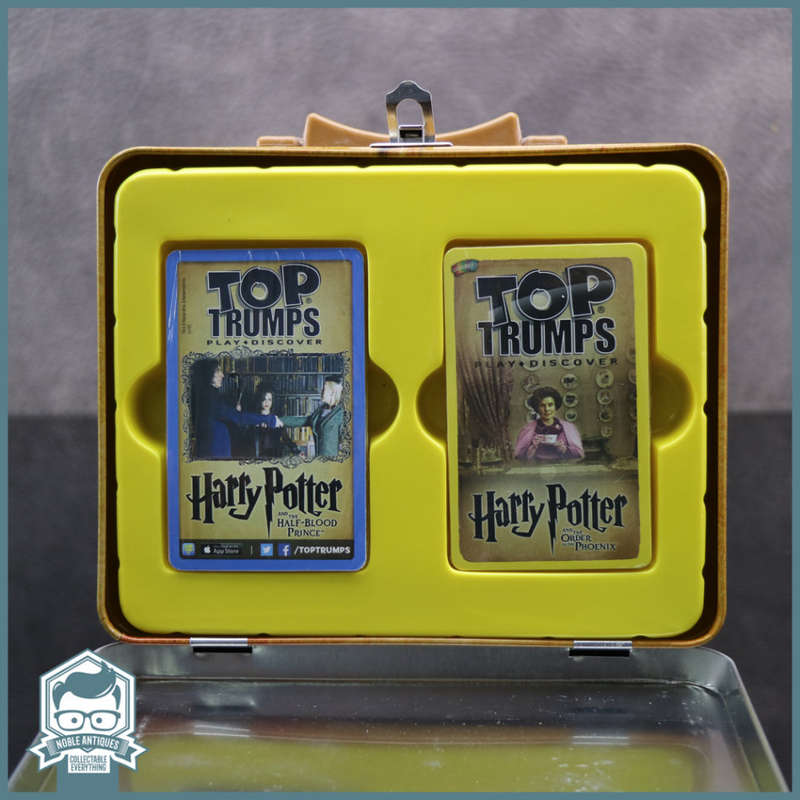 Original Lithographed Tin Cased Harry Potter  Sealed Top Trump Cards!!!