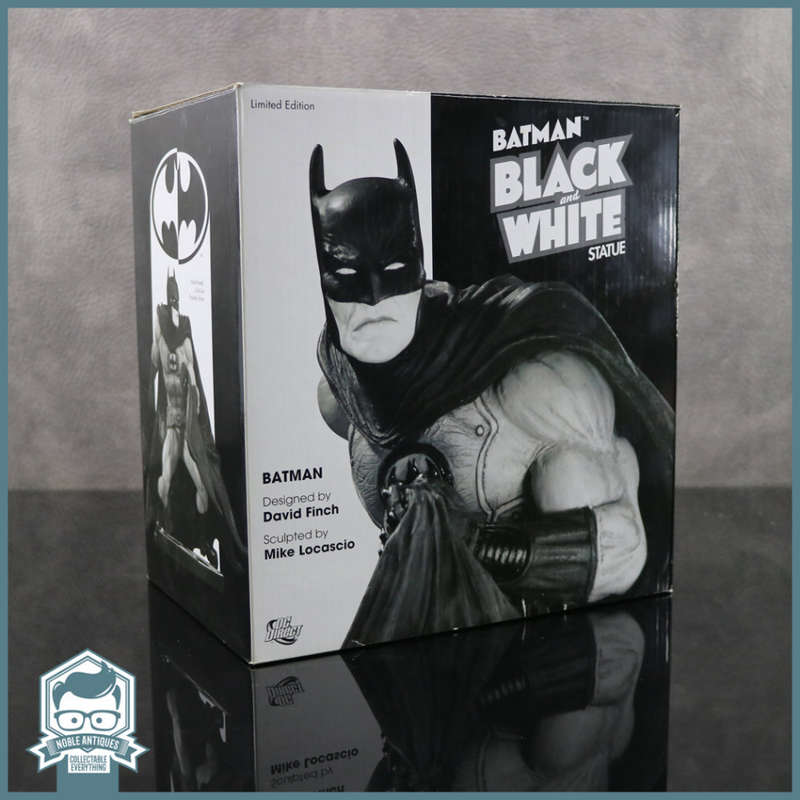 Original Limited Edition Boxed Cold Cast Black And White Batman by David Finch 1959/5000!!!